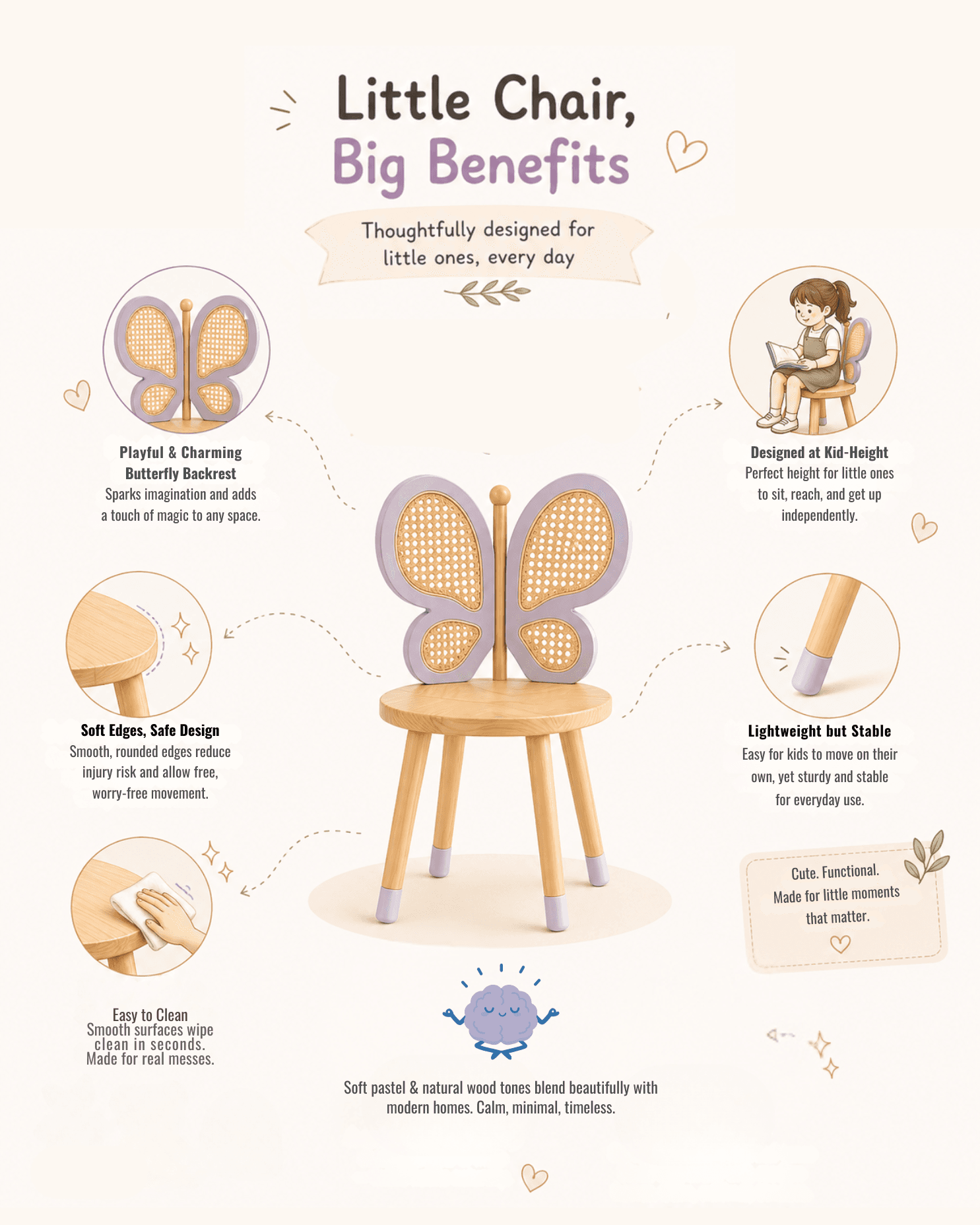 Butterfly Caned Chair — image 7
