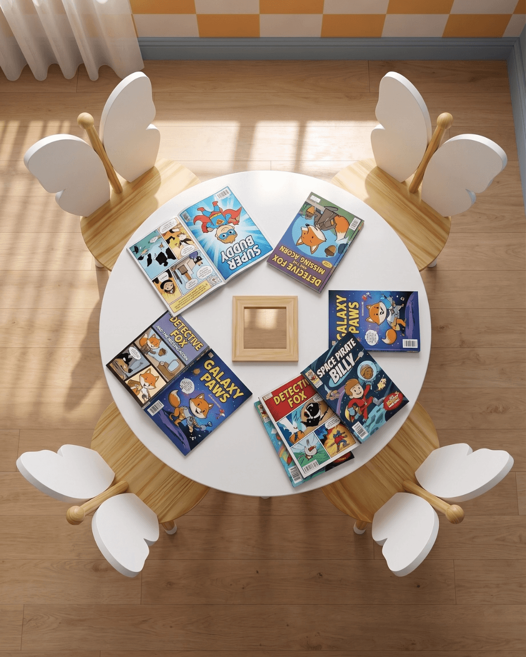 Butterfly Chair & Table Set — image 11