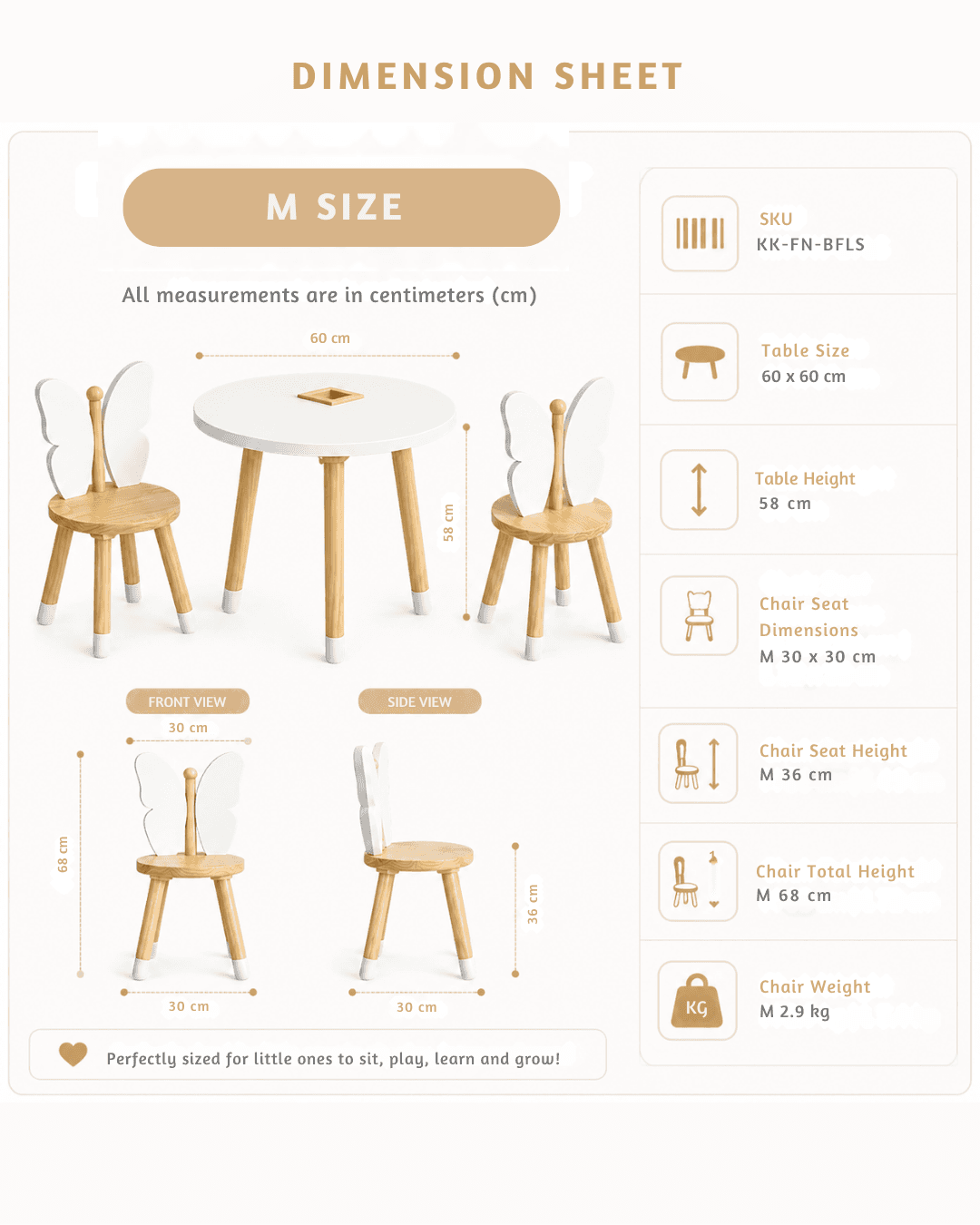 Butterfly Chair & Table Set — image 13