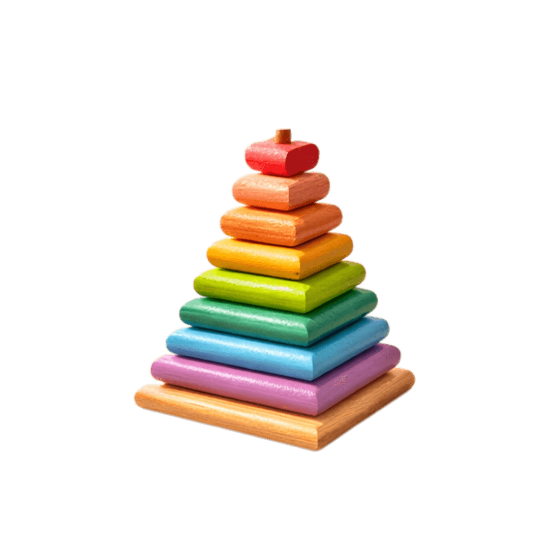 Montessori Balance Wooden Stones