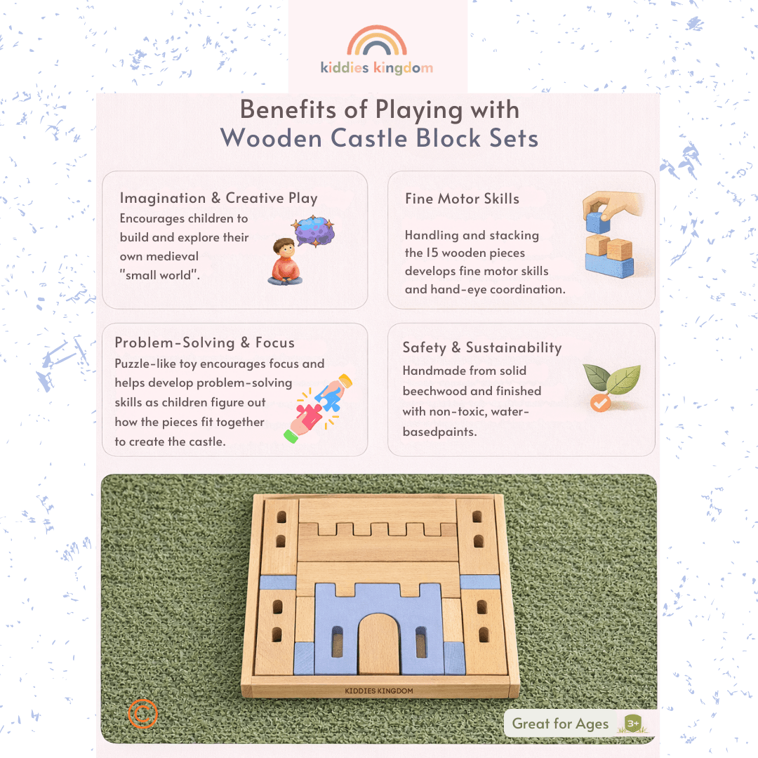 15-Piece Castle Blocks Set — image 7