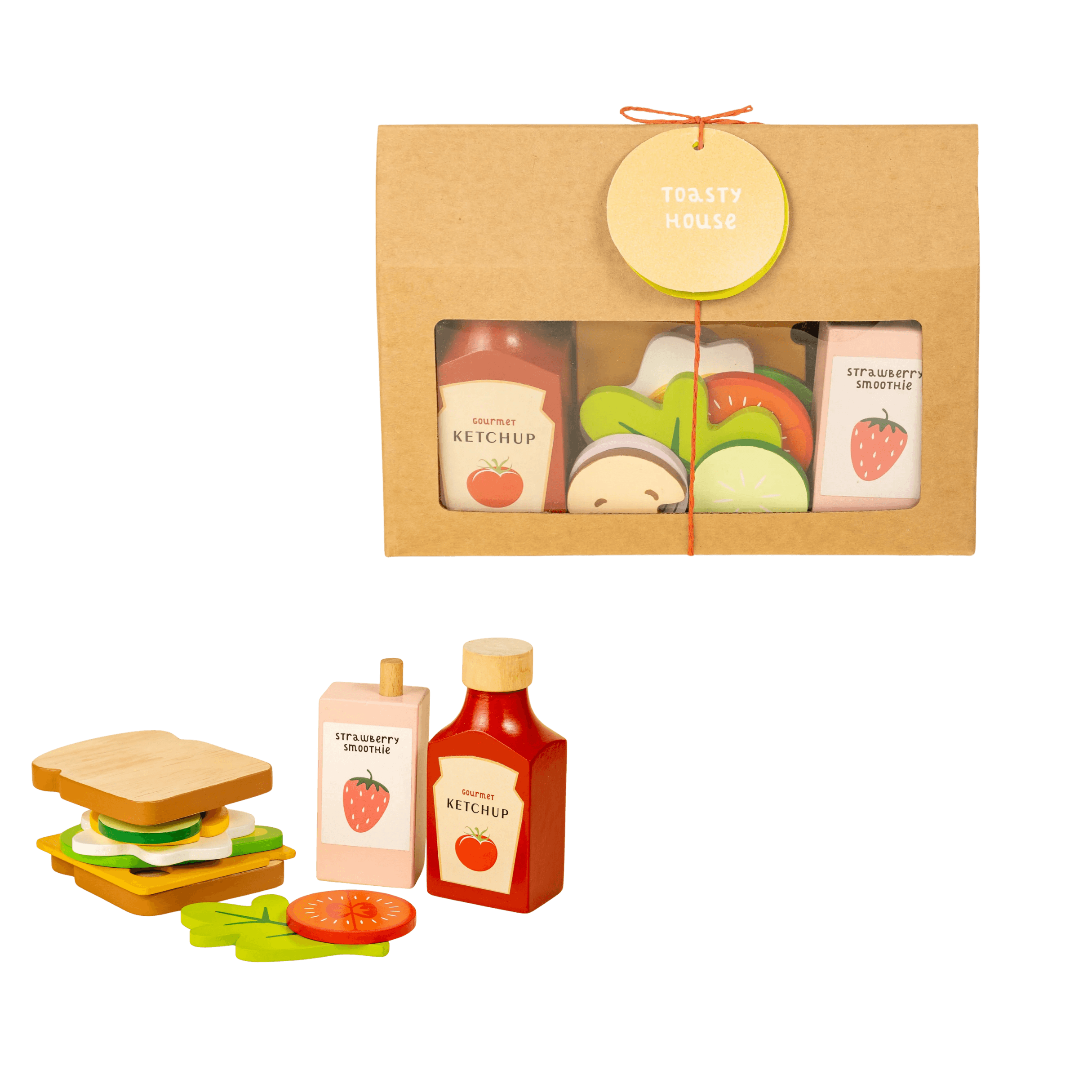 Toasty House With Sandwiches