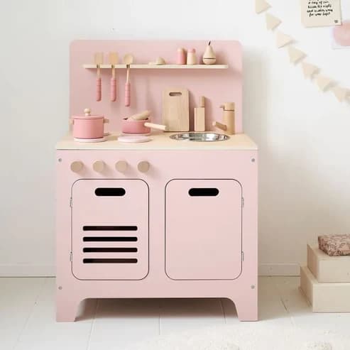 Wooden Kitchen Playset