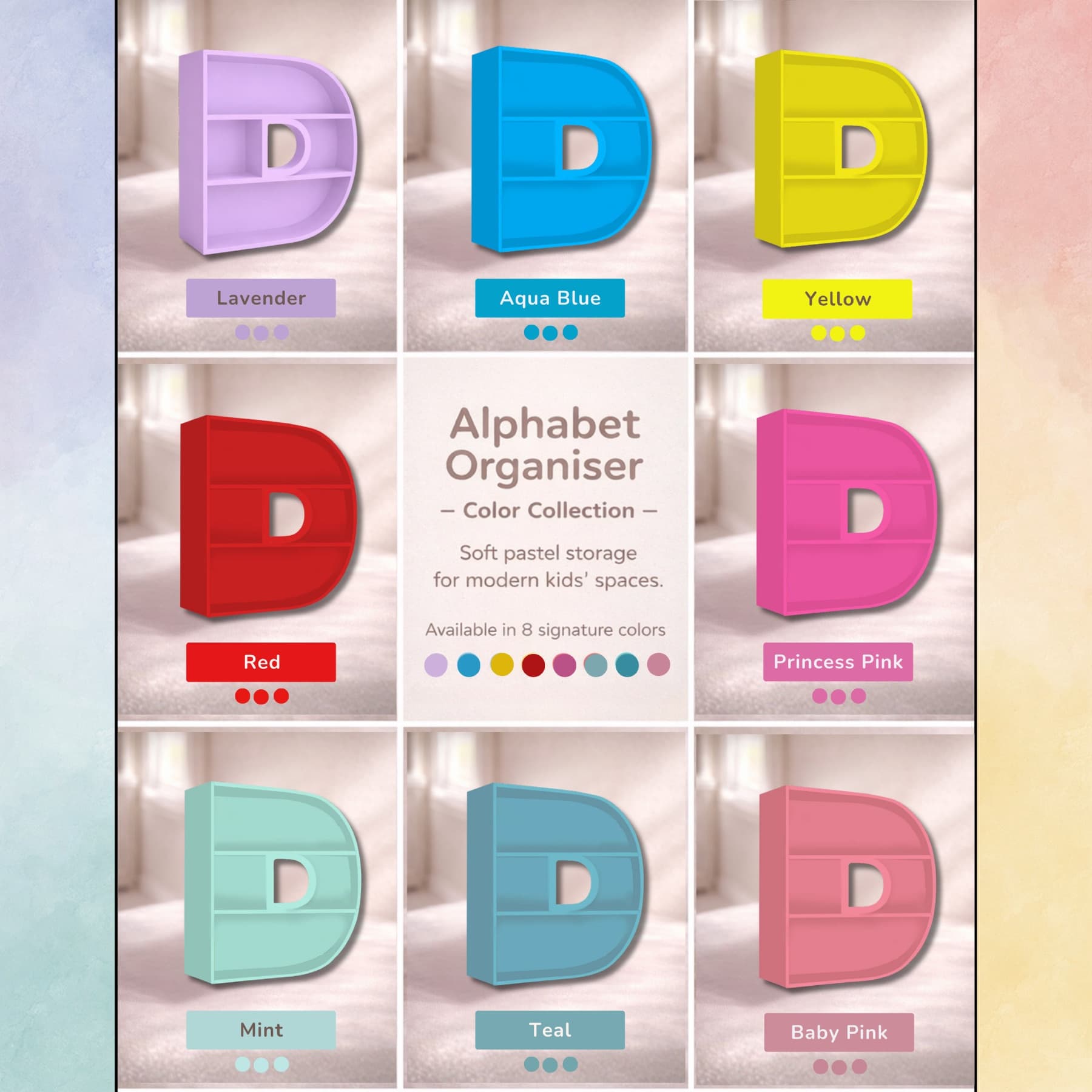 Alphabet Shelf Letter D alternate