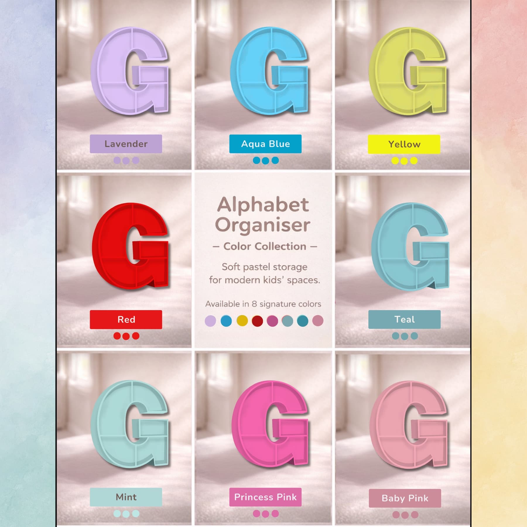 Alphabet Shelf Letter G alternate