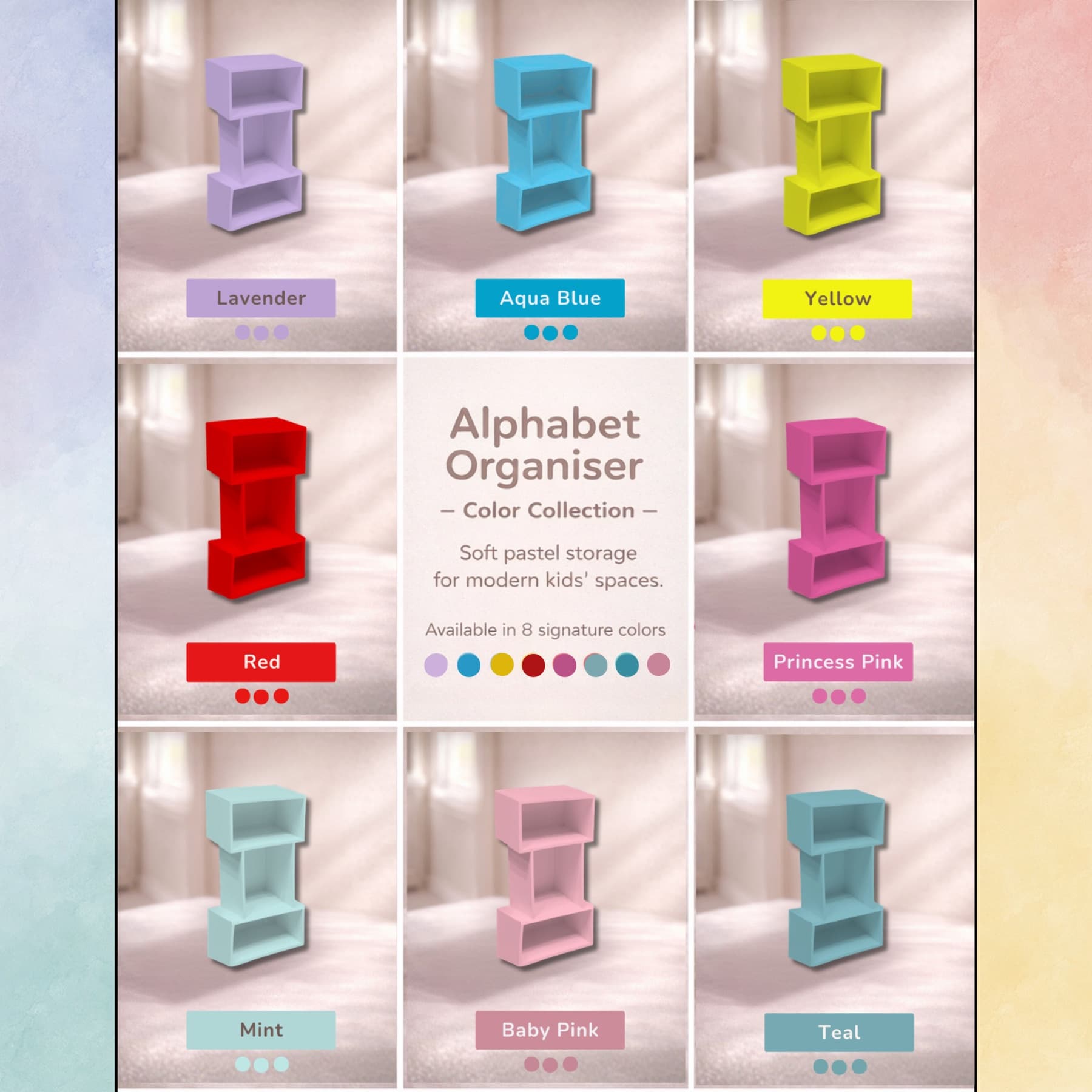 Alphabet Shelf Letter I alternate