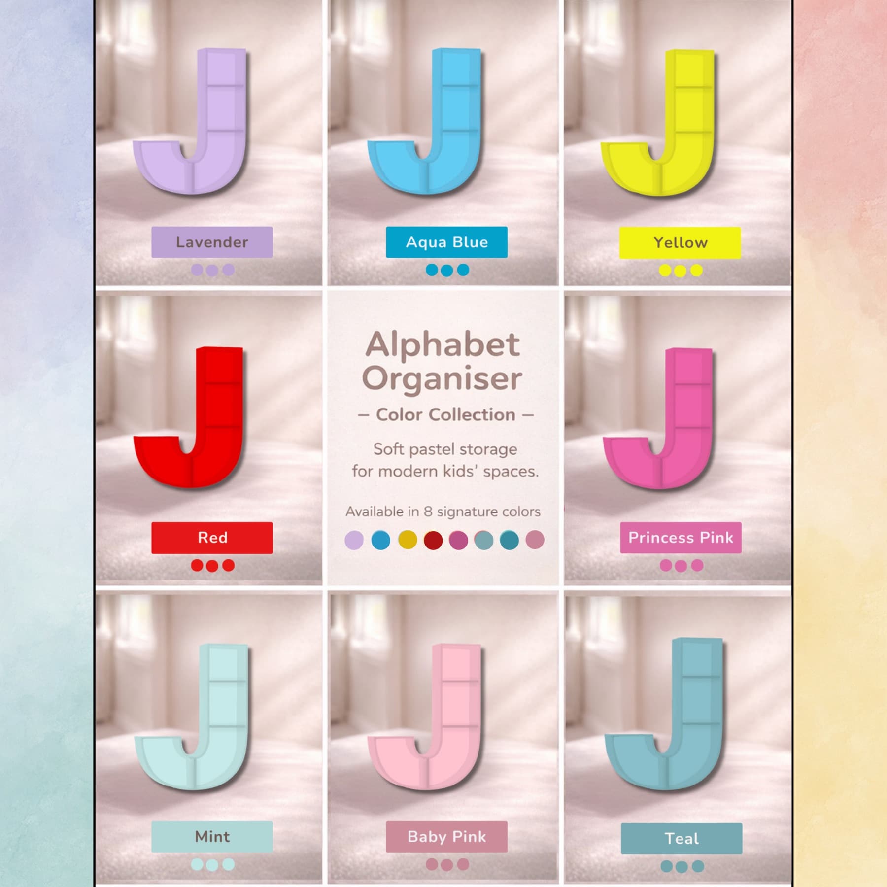 Alphabet Shelf Letter J alternate