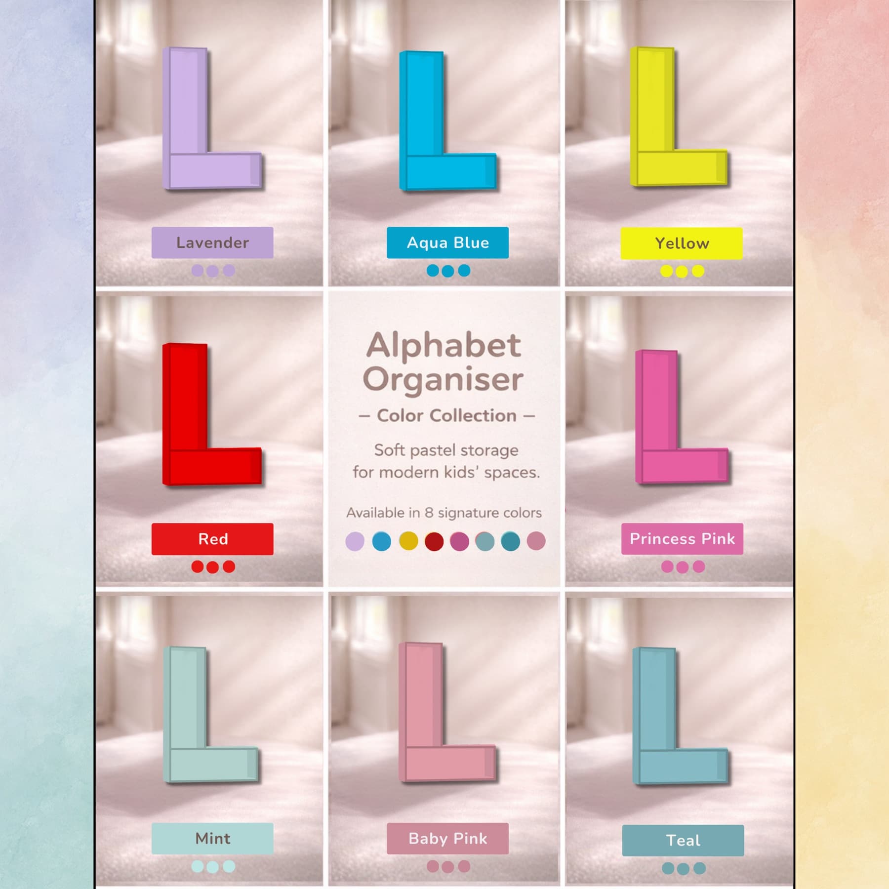 Alphabet Shelf Letter L alternate