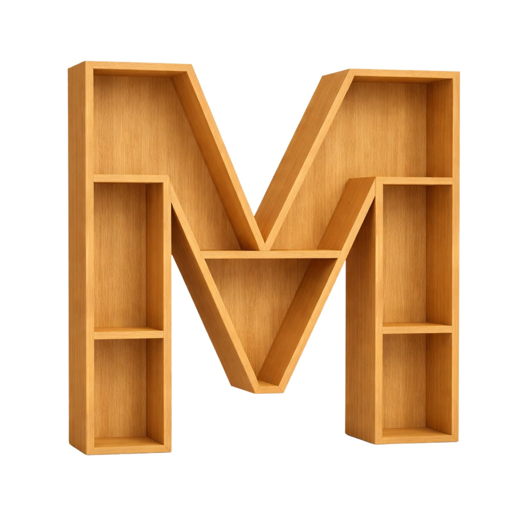 Alphabet Shelf Letter M