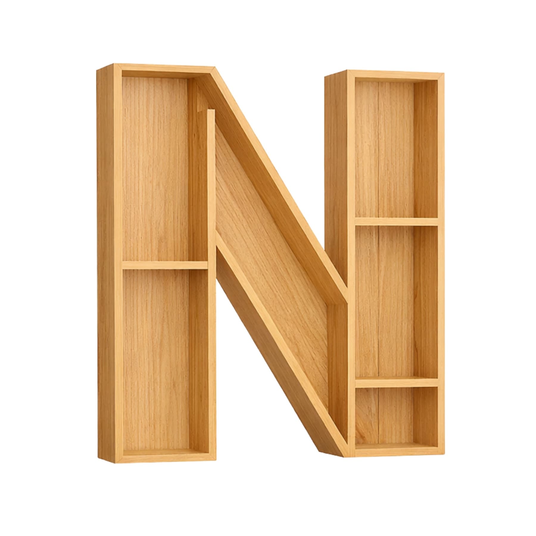 Alphabet Shelf Letter N