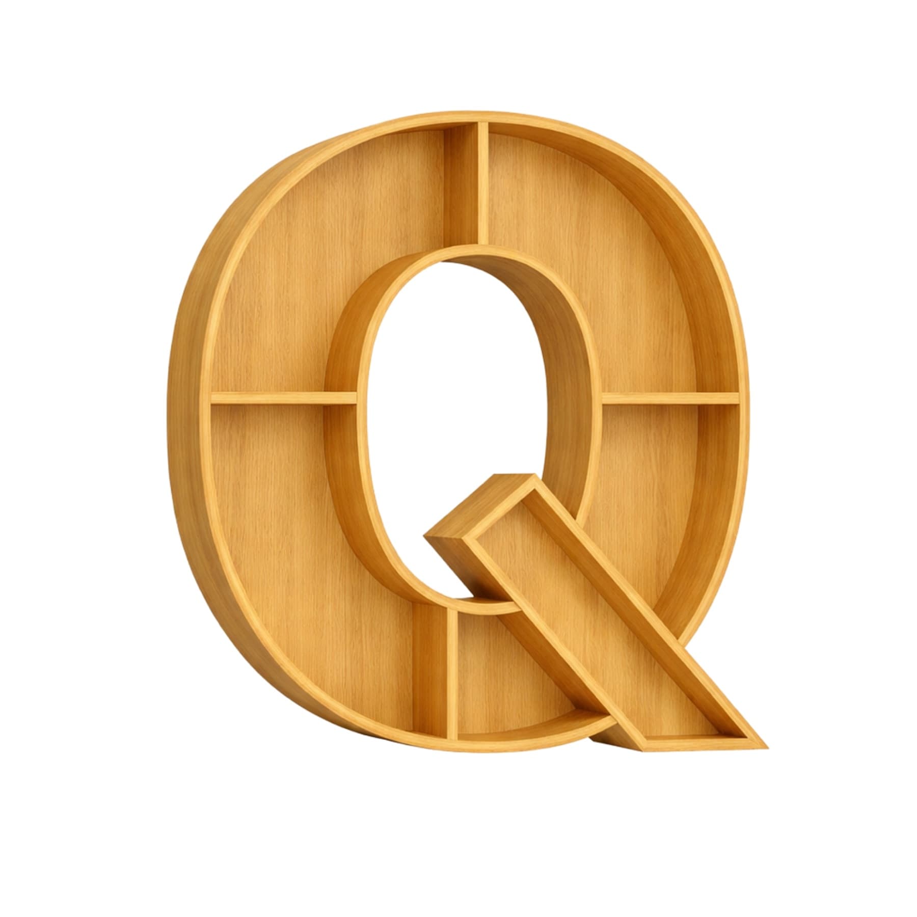 Alphabet Shelf Letter Q