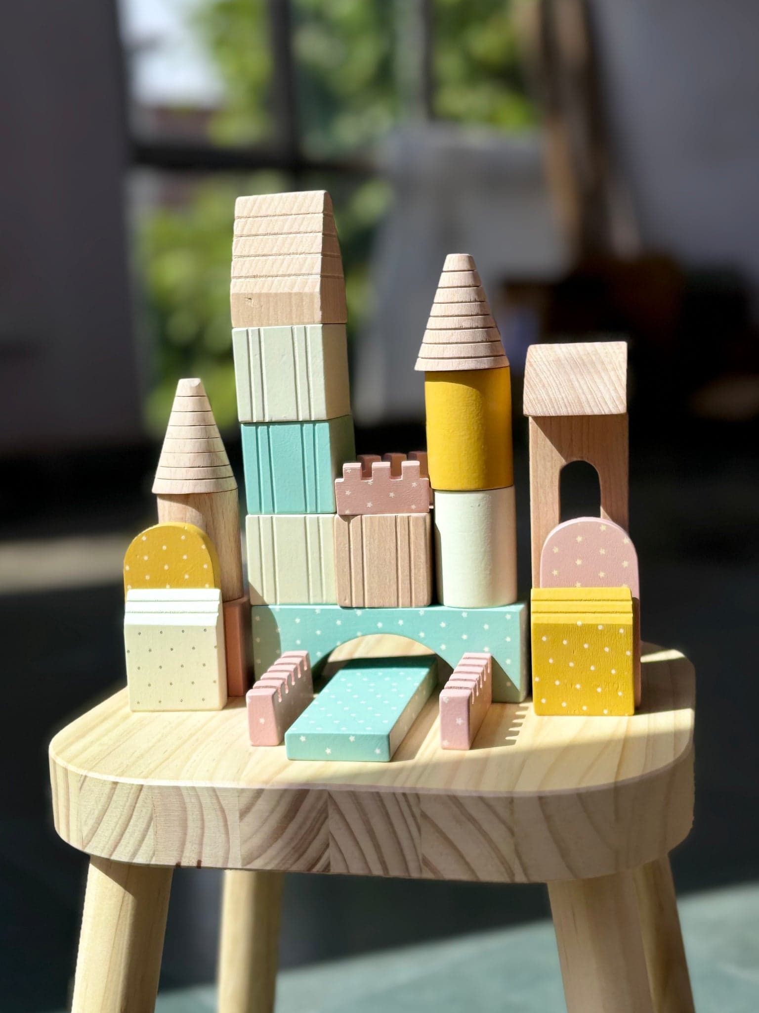 Builder – Wooden Blocks (Mini & Large Packs)