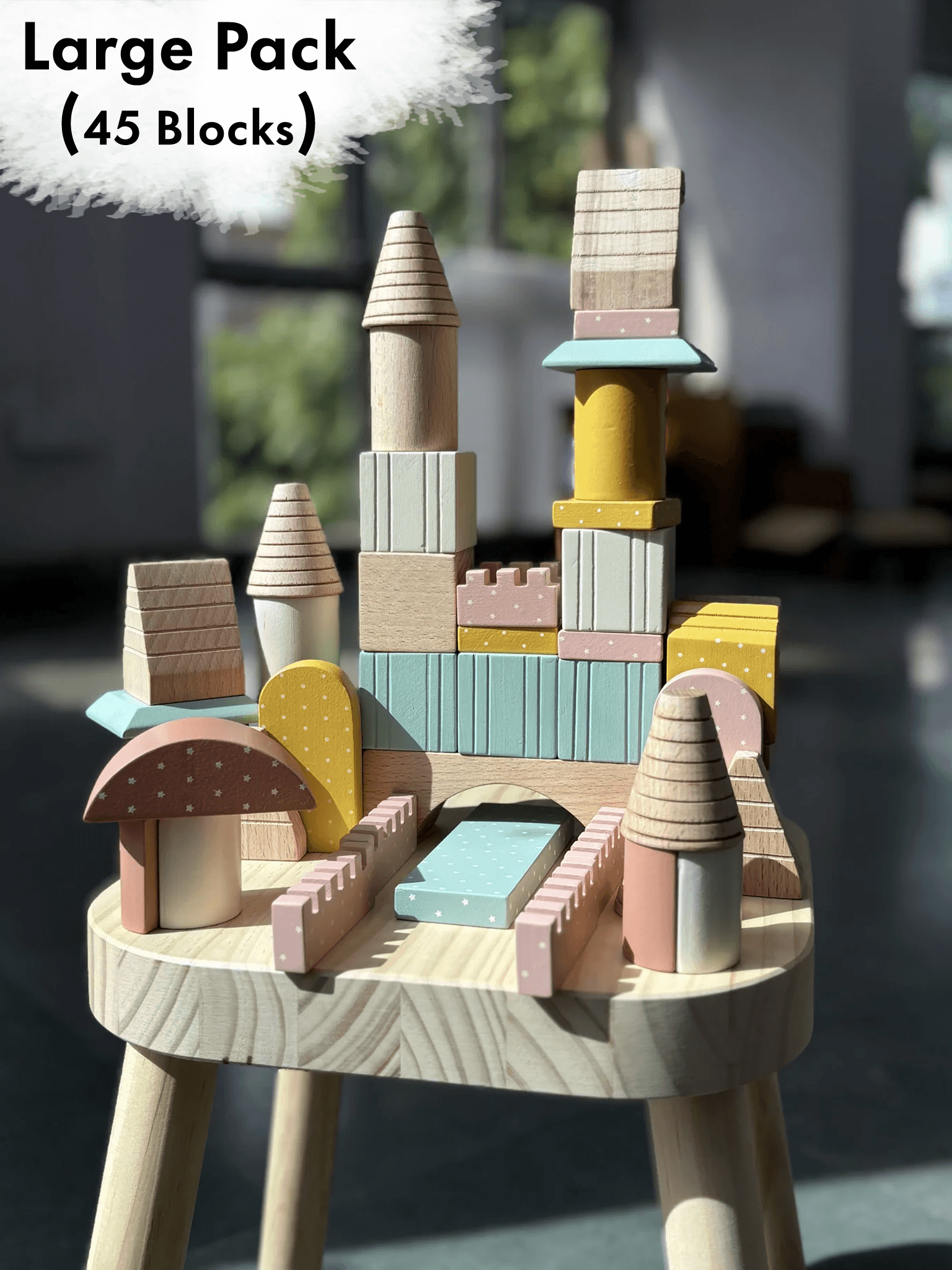 Builder – Wooden Blocks (Mini & Large Packs) alternate