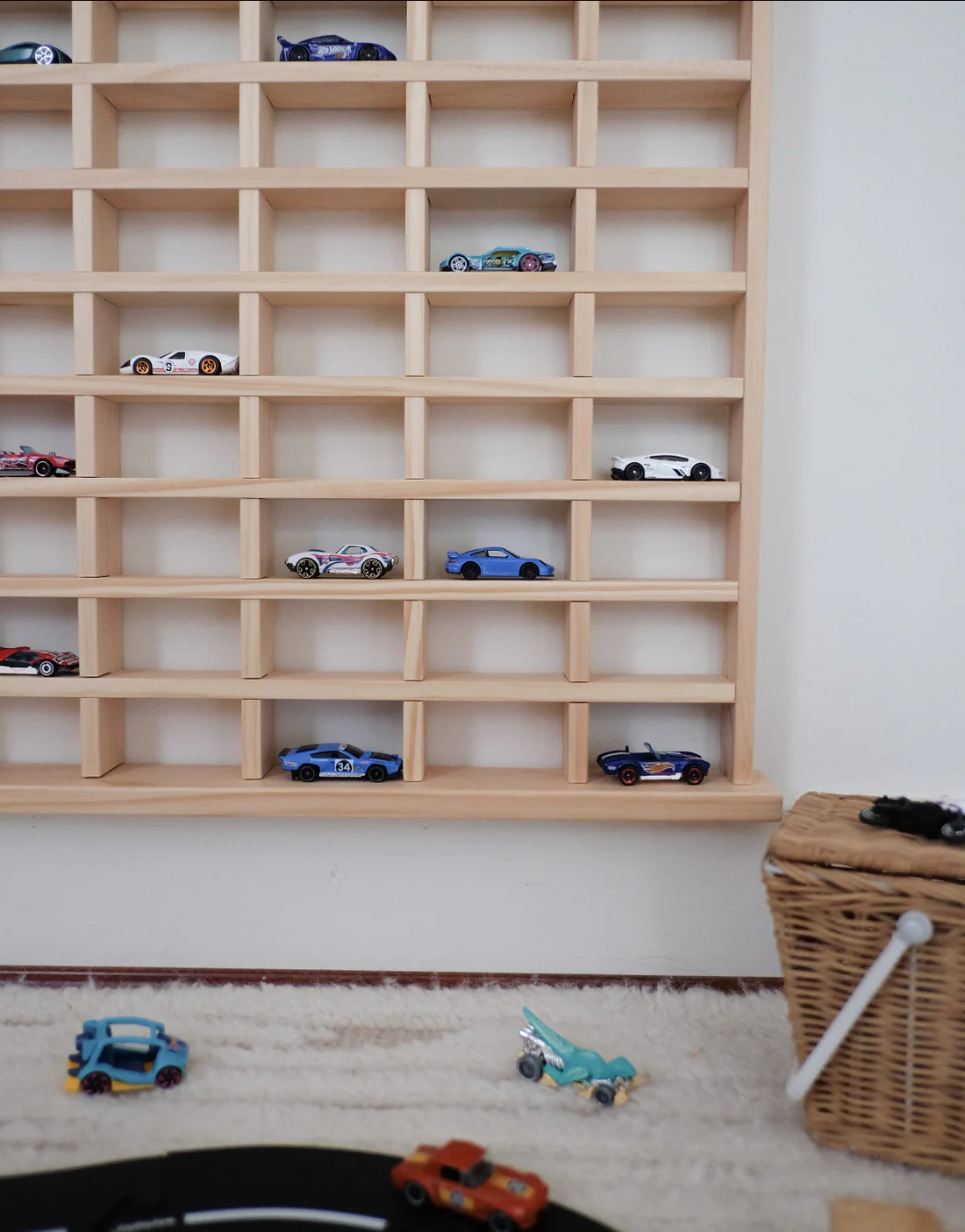 Matchbox Car garage storage alternate