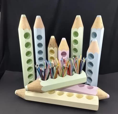 Crayon and Pencil Holders