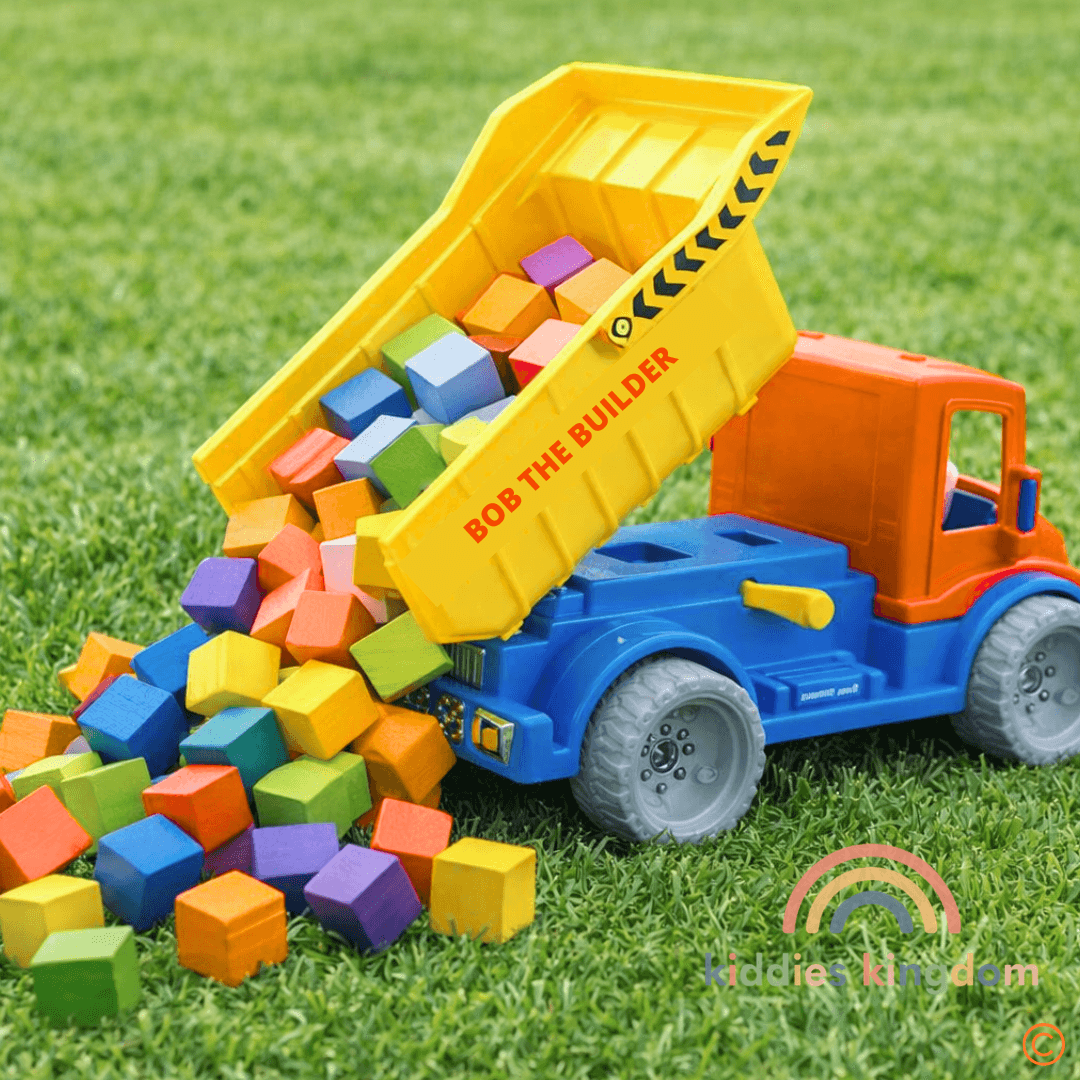 64-Piece Natural Wood Blocks alternate