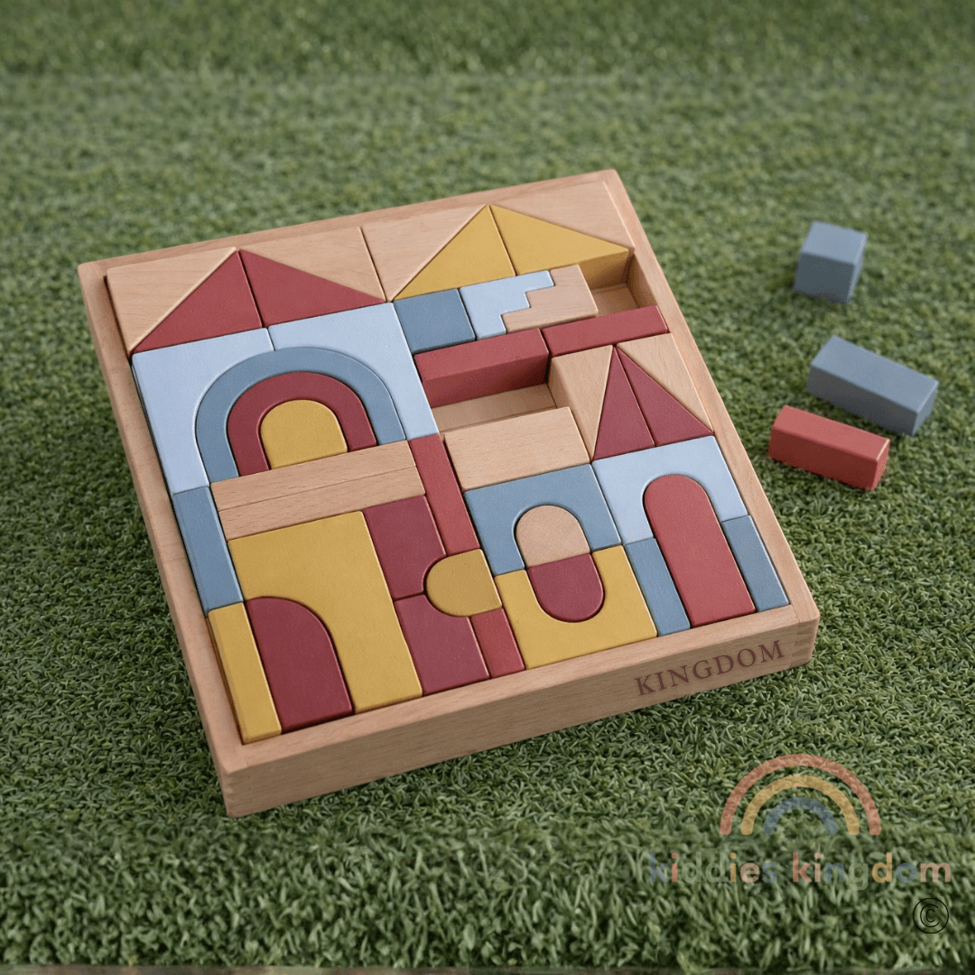 47-Piece Natural Wood Blocks alternate