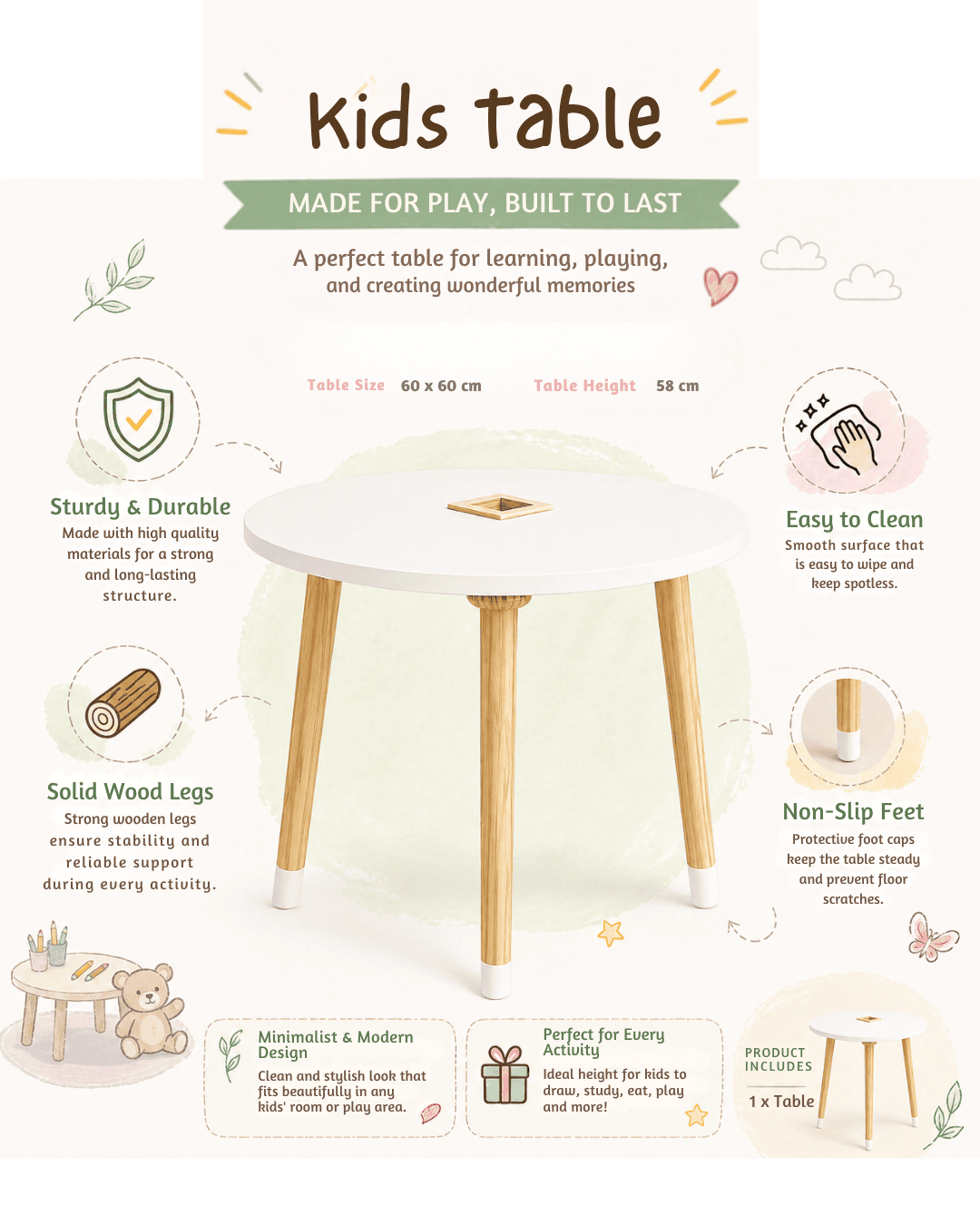 Butterfly Round Table — image 8