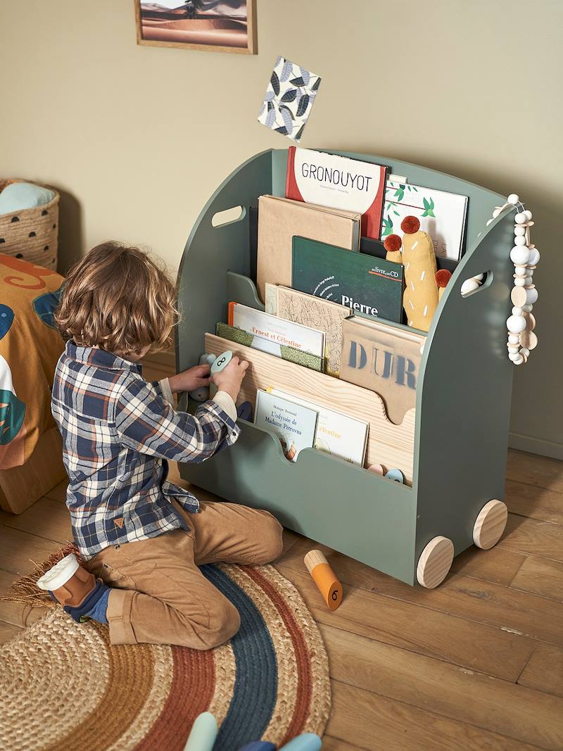 Rolling Bookshelf