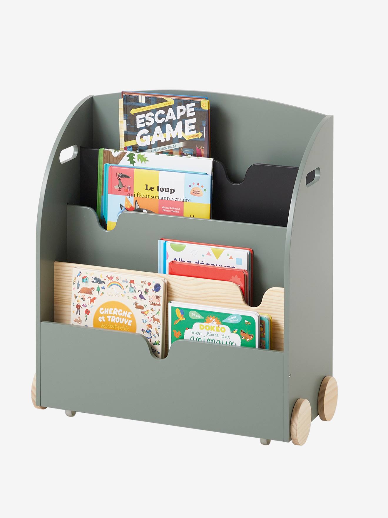 Rolling Bookshelf