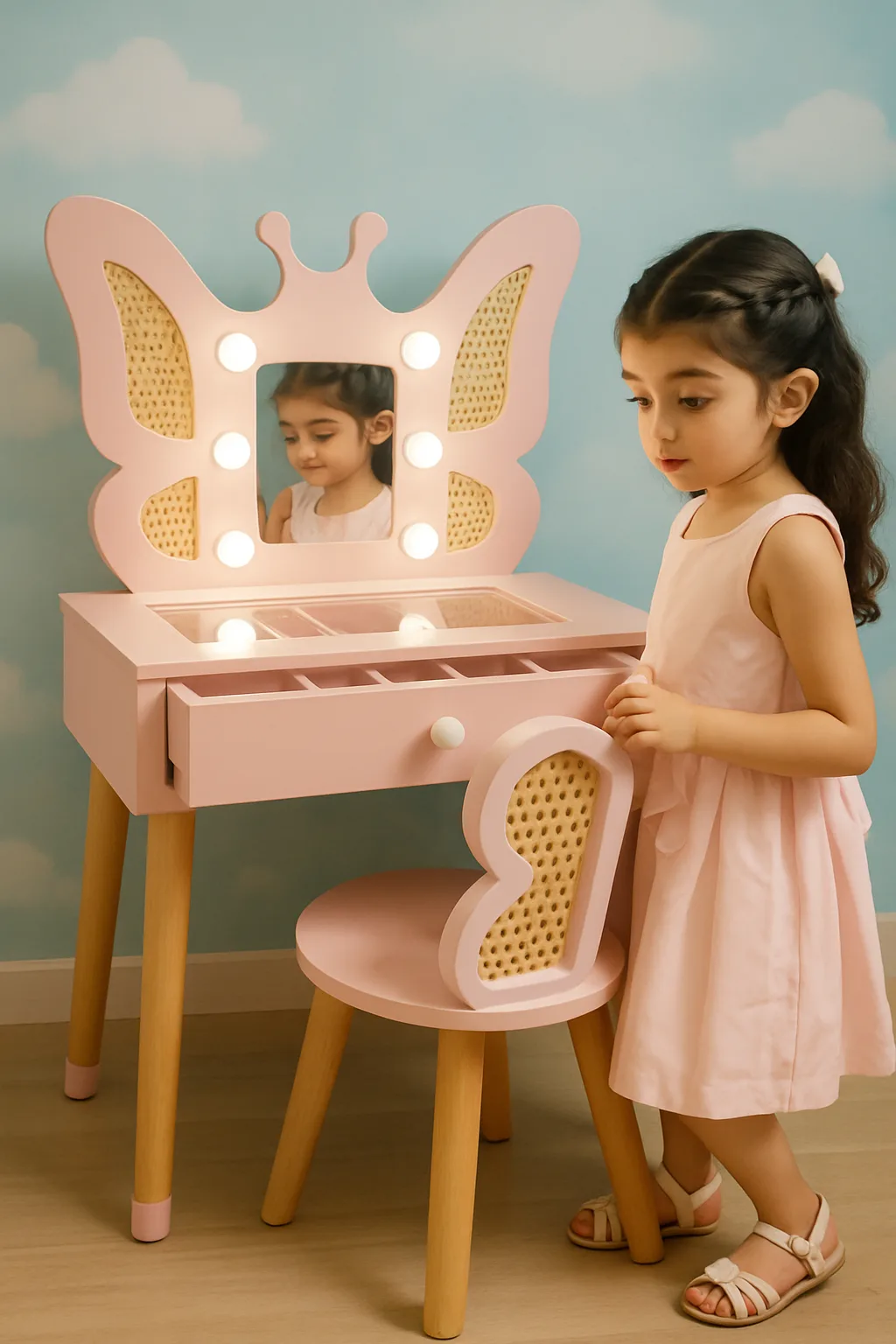 Vanity & Chair Set