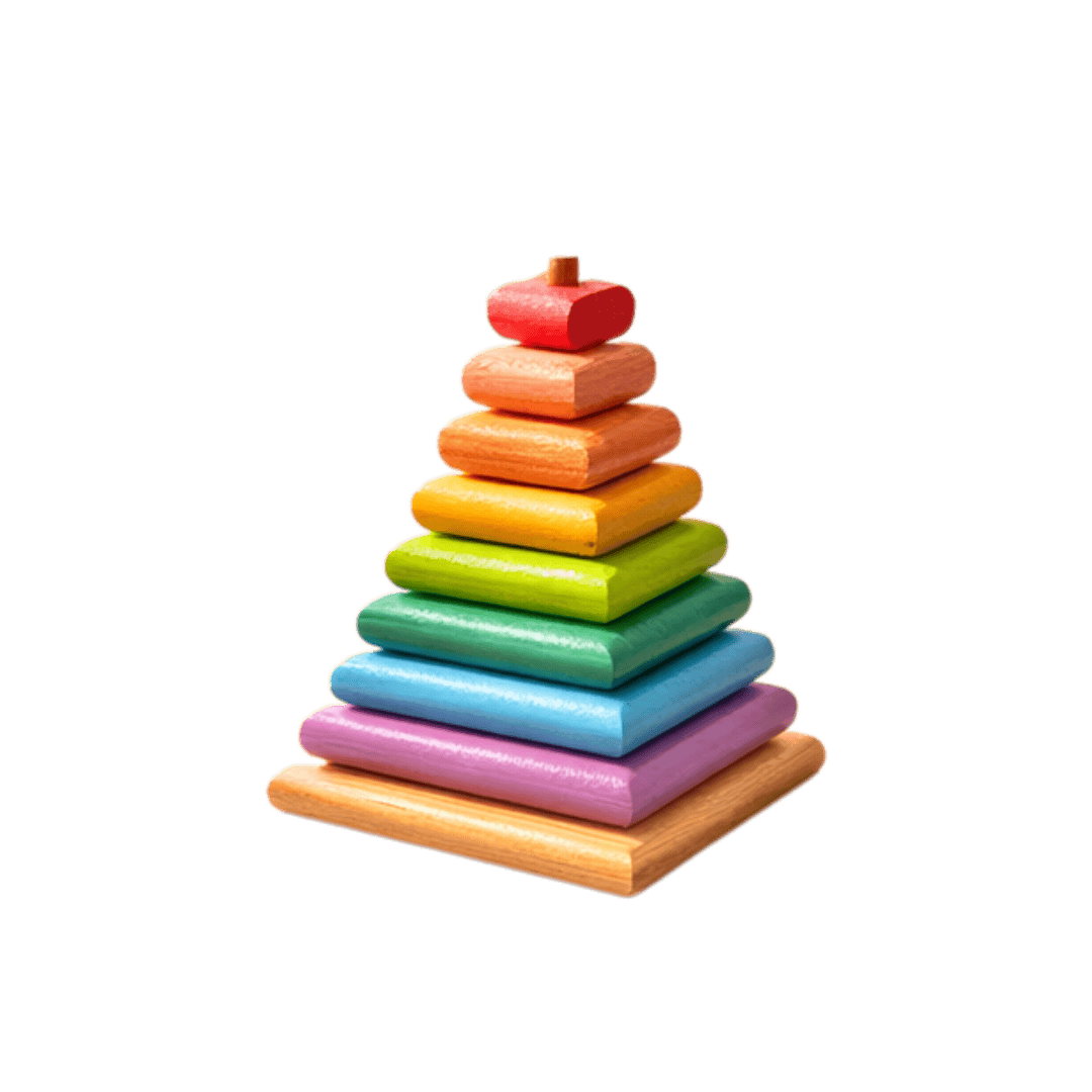 Montessori Balance Wooden Stones