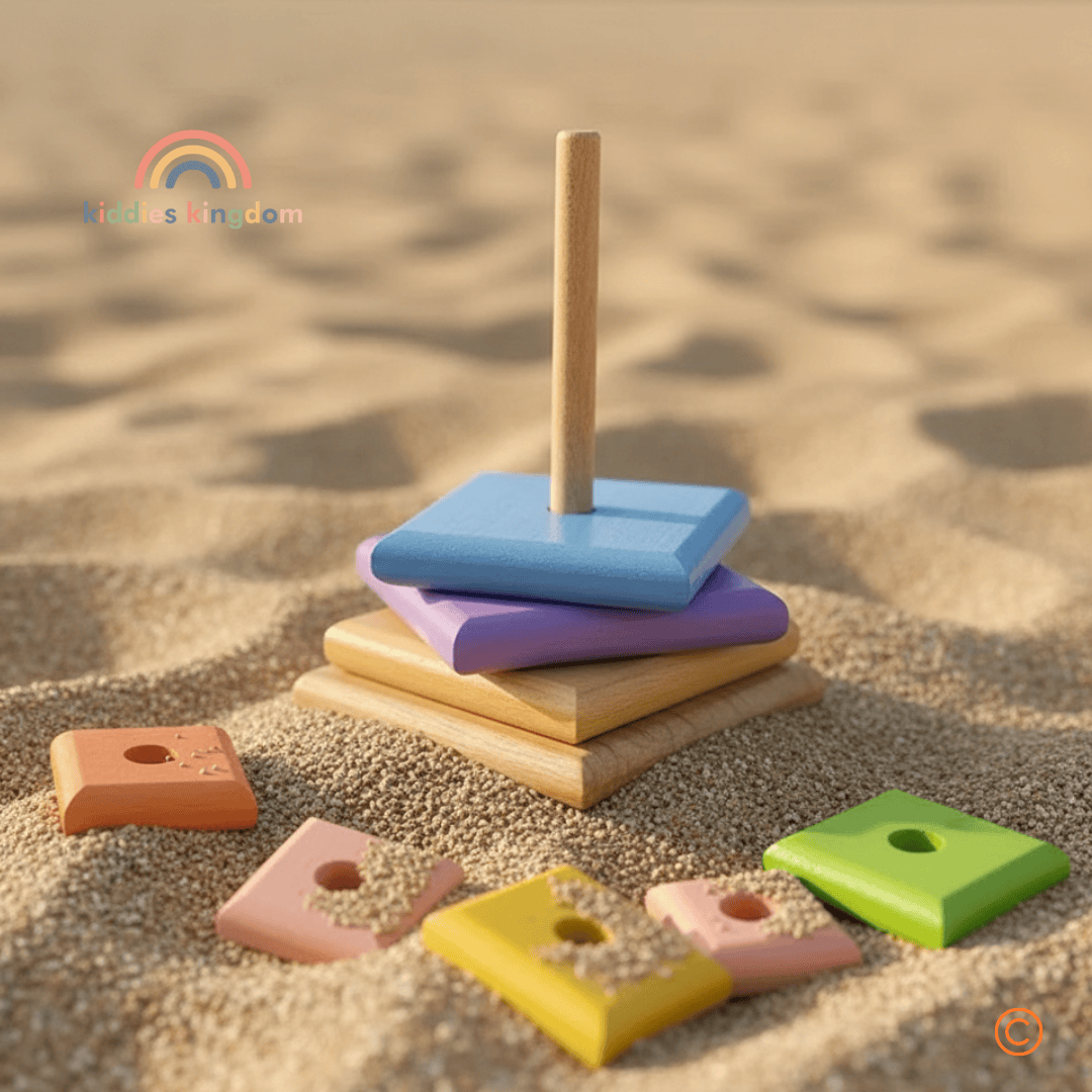 Montessori Balance Wooden Stones — image 2