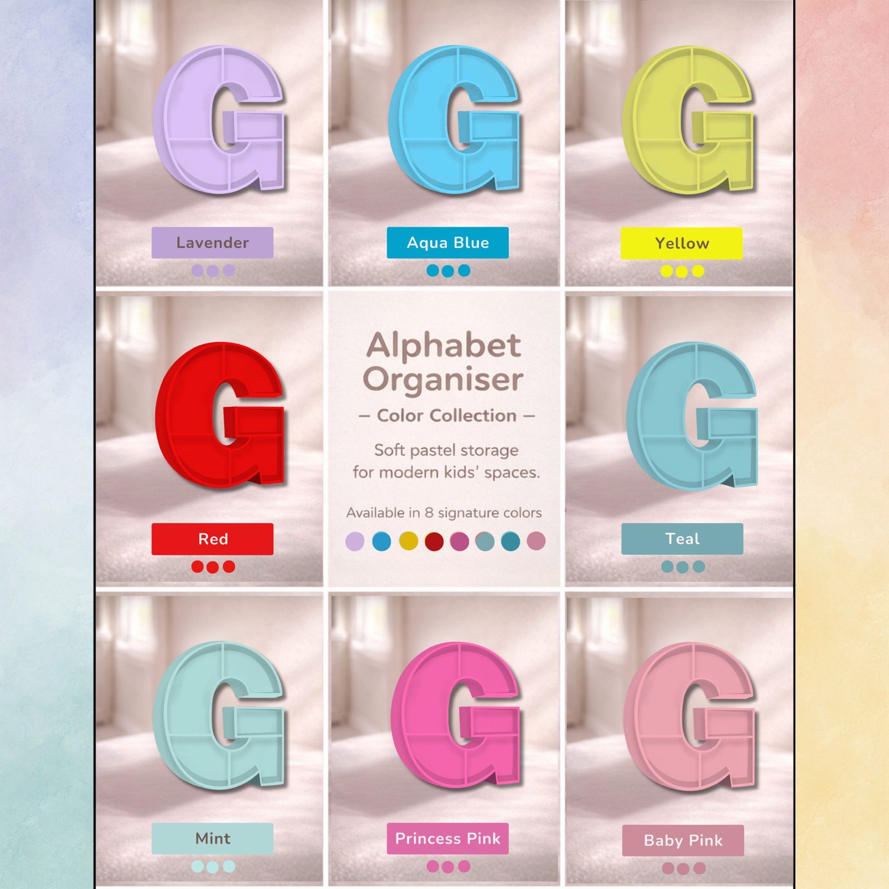 Alphabet Shelf – G alternate