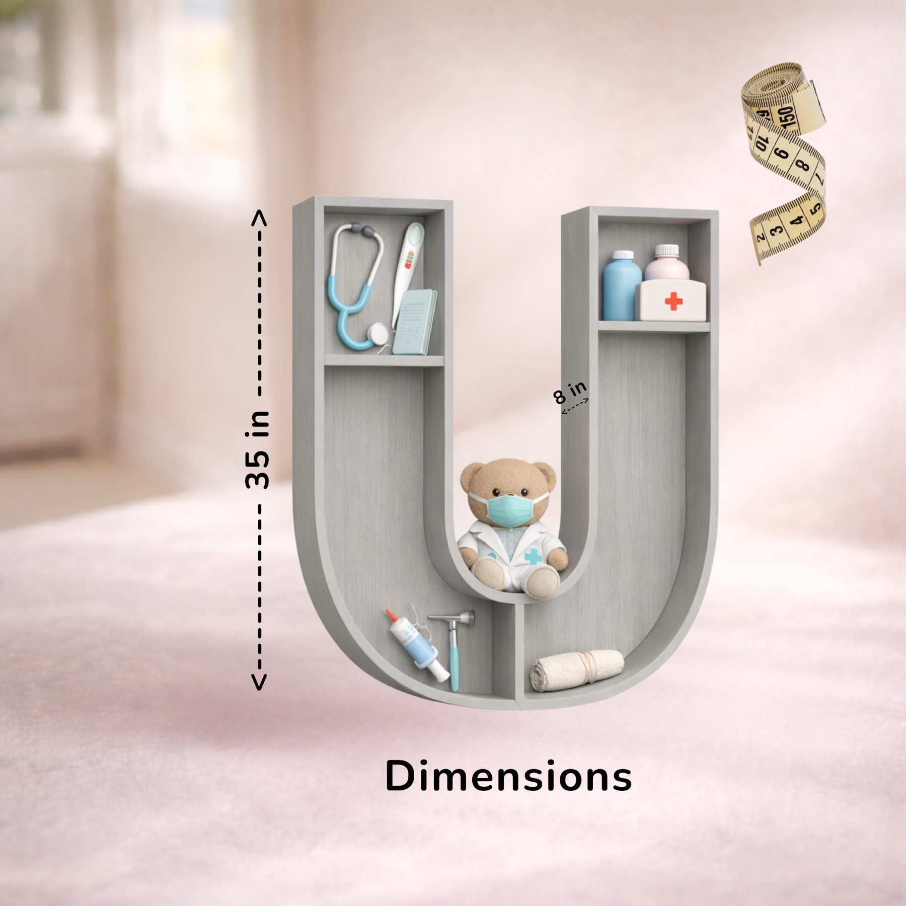 Alphabet Shelf – U